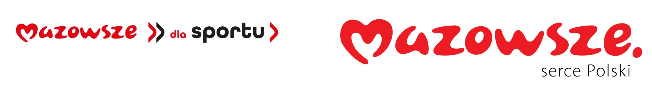 logotypy mazowsze dla sportu oraz mazowsze serce polski